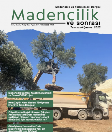 Madencilik ve Sonrası Dergisi’nde Röportaj