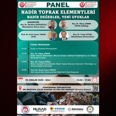 “Nadir Değerler, Yeni Ufuklar” Paneli